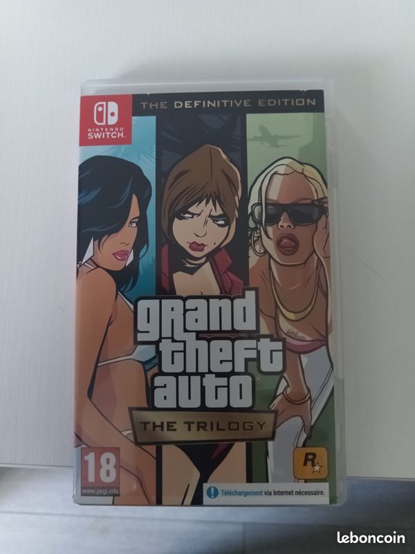 Jeu Nintendo Switch GTA THE TRILOGY (image 1)