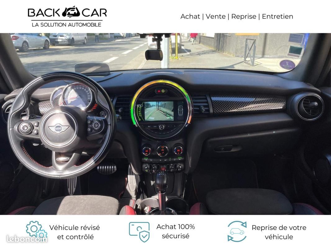 Mini F57 Cabriolet 231 ch John Cooper Works PRO BVA6 - 2P / LIGNE JCW AFFICHAGE TETE HAUTE SIEGES... (image 20)