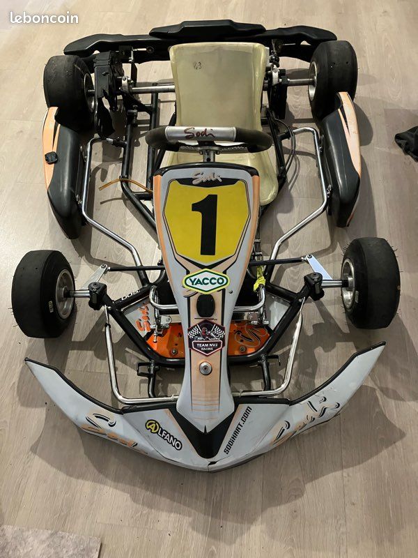 Châssis karting enfant sodikart bon état, peut servir pour caisse à savon ou autre,pas d’envoi (image 1)