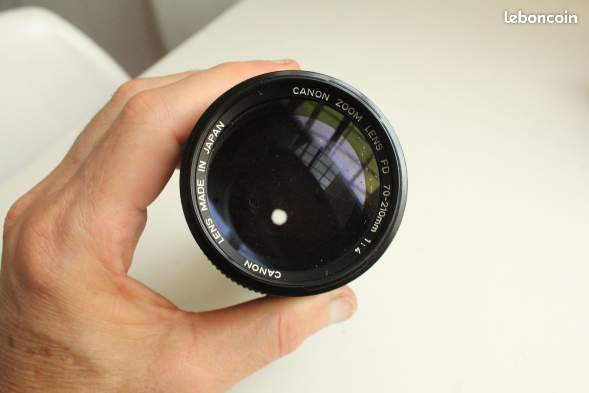 Objectif Canon Zoom FD 70-210mm F/4 – Made In Japan, Pour Reflex Argentique