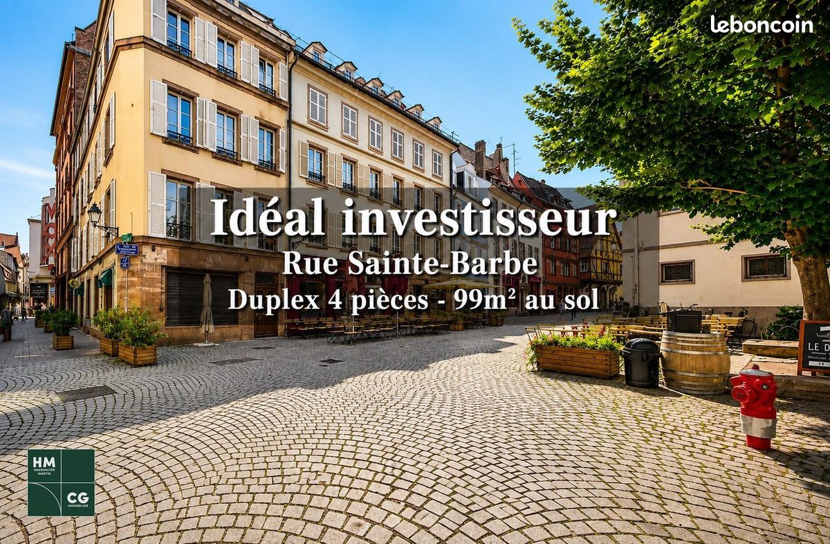 Appartement 4 pièces 62 m² · à Strasbourg · 62 m² · 384 800 €