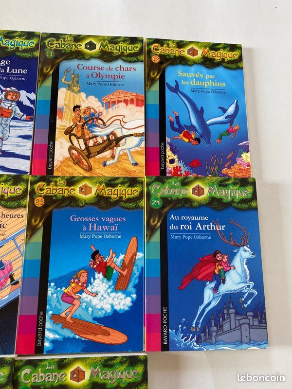 Lot de 10 tomes de la collection La Cabane Magique (image 3)