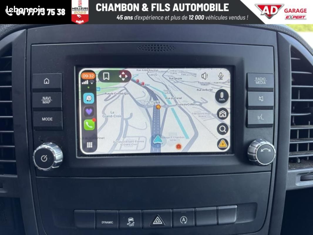 Mercedes Vito mixto BENZ 116 CDI LONG BVA AWD SELECT 5 places 4x4 : 27491 HT (image 15)