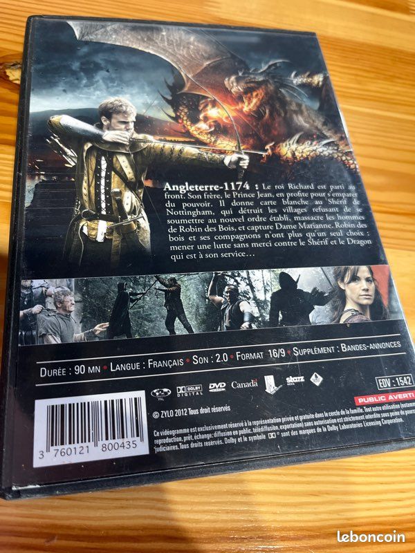 DVD robin des bois et la créature de Sherwood (image 2)