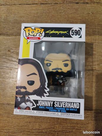 Figurine Vinyl Johnny Silverhand Cyberpunk 2077 - YouTooz - Neuve En Boîte