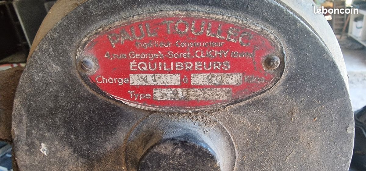 Équilibreur industriel 1940 fonctionnel (image 1)