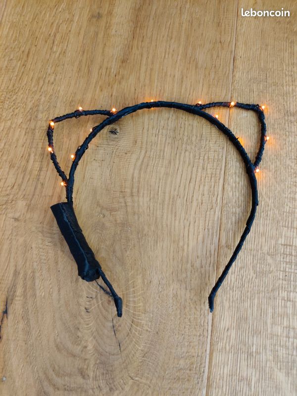 Bandeau pour cheveux en forme d'oreille de chat (image 1)