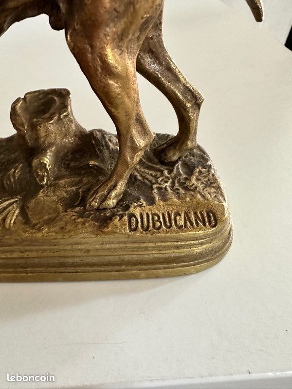 Bronze chien Dubucand (image 3)