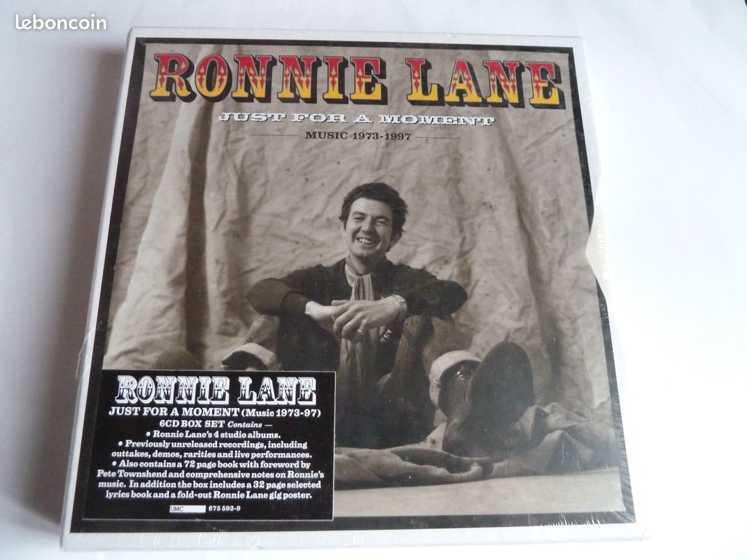 RONNIE LANE "just for a moment" coffret CD (image 1)