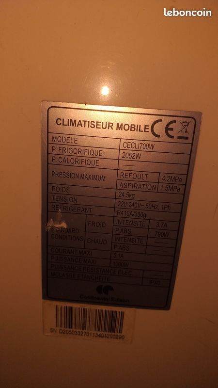 Climatiseur mobile (image 3)