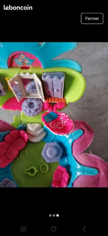 Polly Pocket Totally Flowers – BlueBird 1997, Maison Miniature