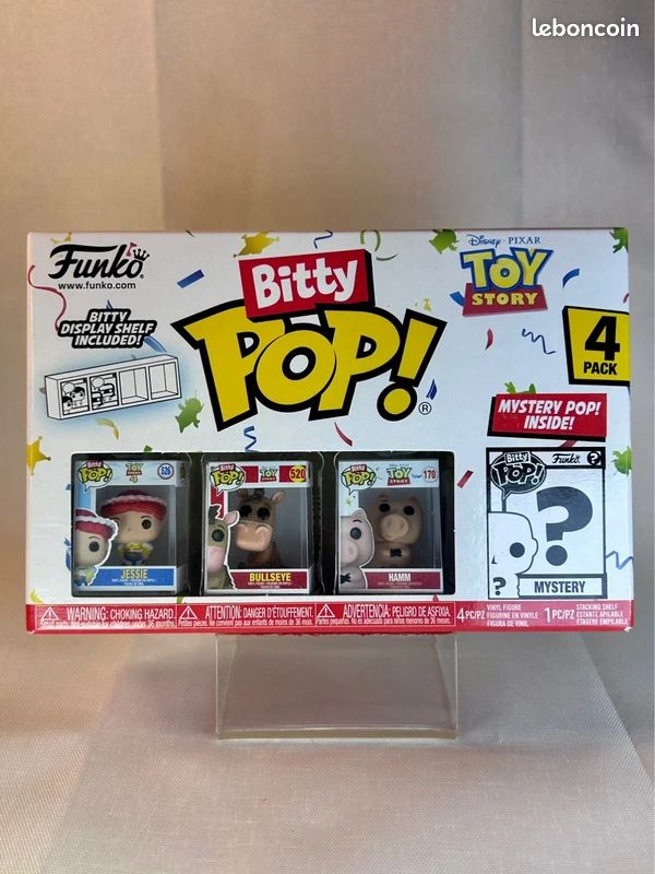 Funko Bitty Pop Disney Pixar – Toy Story (Jessie, Bullseye, Hamm