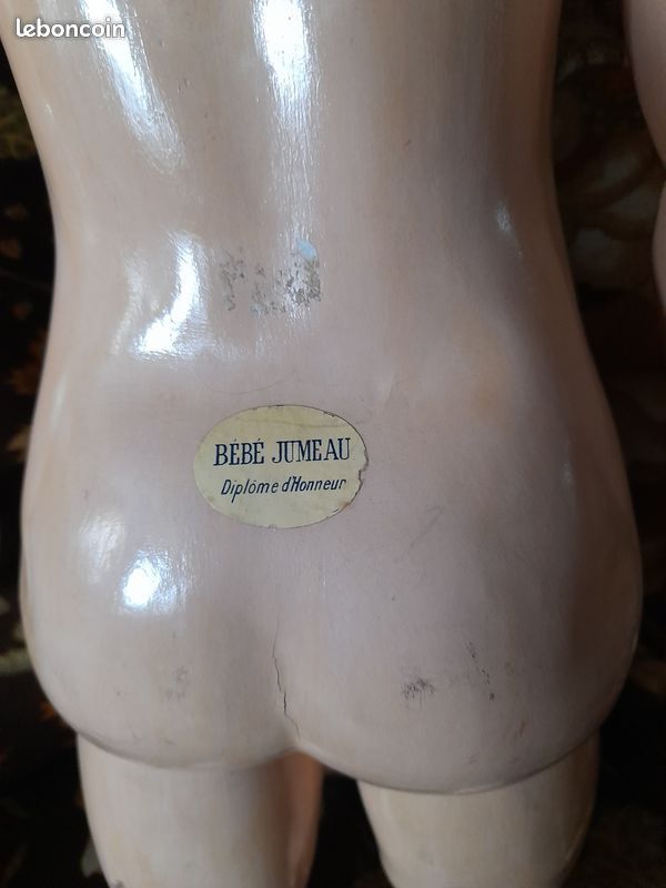 Ancienne poupée JUMEAU ?? X2 47 cm No Steiner Bru SFBJ UNIS FRANCE