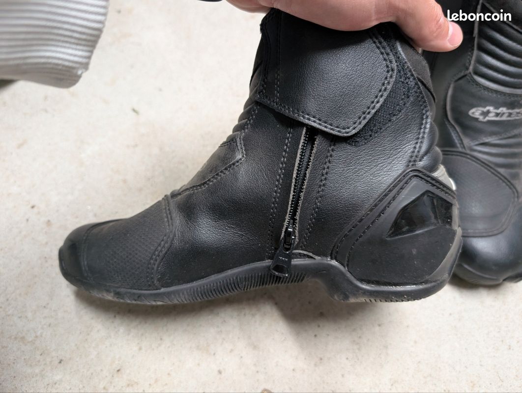 Bottine moto Alpinestars SMX 1R noir T42 (image 3)