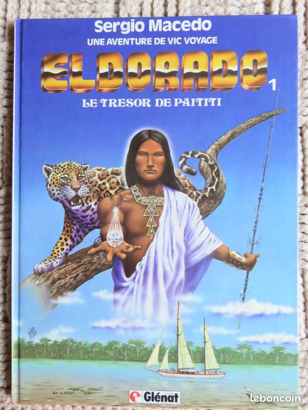 Lot de "2 B.D. "El Dorado" de Sergio Macedo (E.O.)" (image 2)