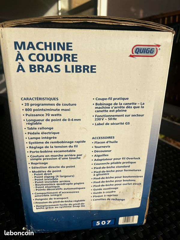 Machine à coudre (image 3)