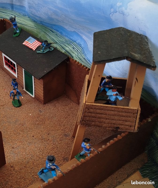 Très gros lot diorama : l'attaque de Fort Bill (image 5)