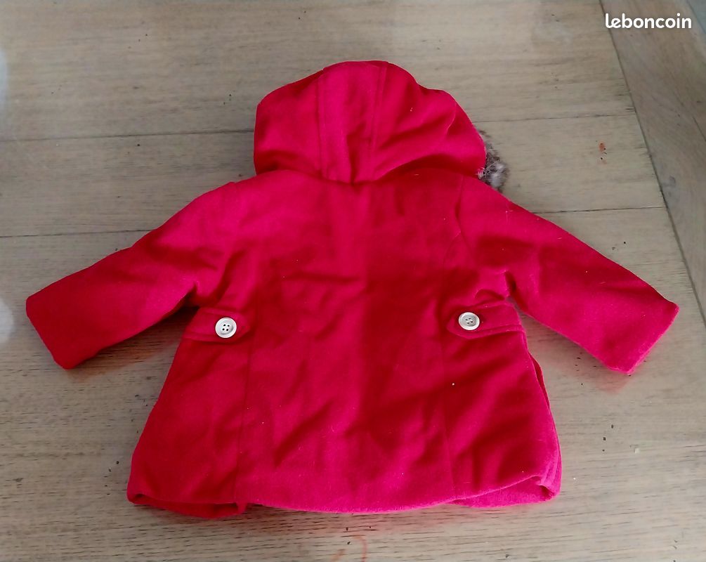 Manteau fille 6mois neuf (image 3)