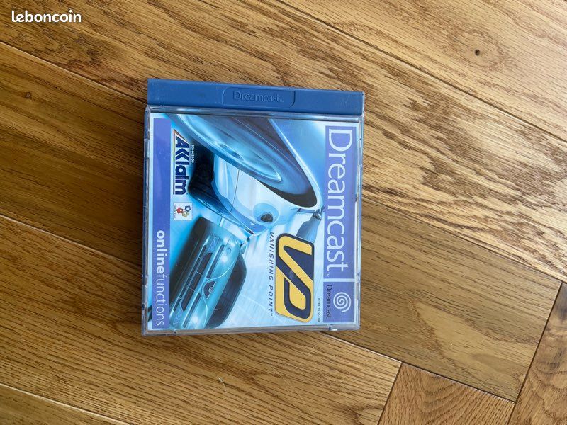 Jeu Dreamcast Vanishing Point – Jeu De Course – Complet – Bon état