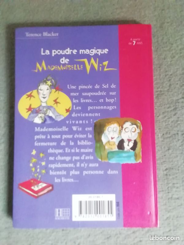 Livre La poudre magique de Mademoiselle Wiz (image 2)