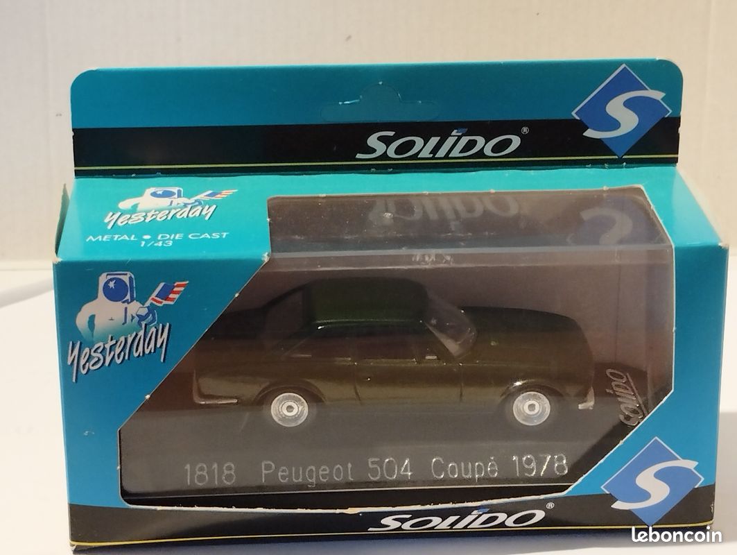 Solido 1/43 n°50 Peugeot 504 Rallye du Maroc - Collection