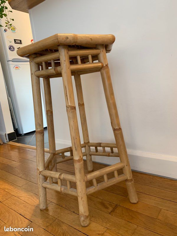 Vends tabouret en bambou (image 2)