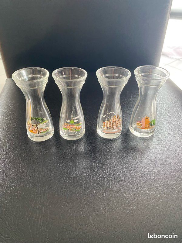 Verres liqueur cristal ciselé années 30 | Selency