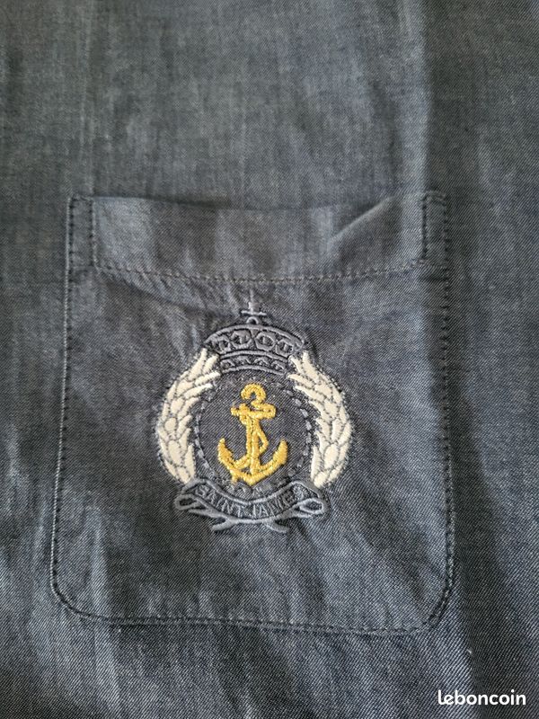 Chemise manches longues - SAINT-JAMES - Taille 48 - NEUVE (image 15)