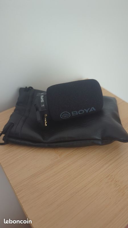 Micro jack 3,5 pour smartphone Boya (image 1)