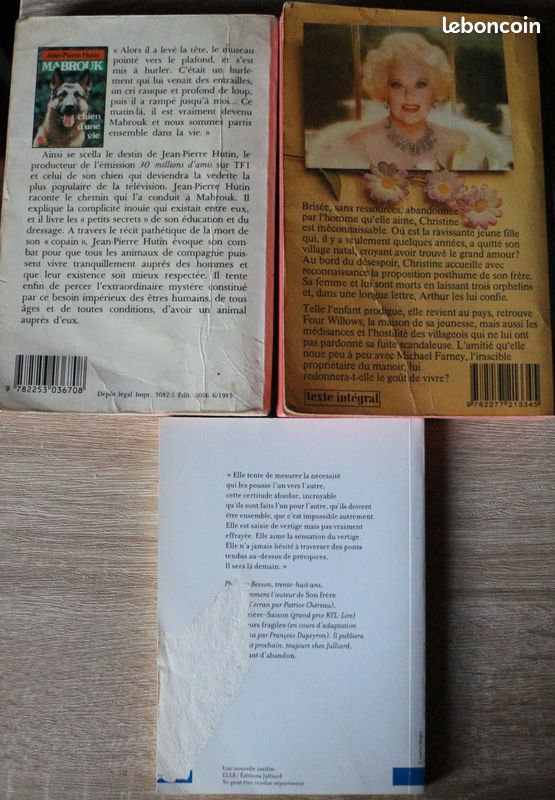 Lot de 3 livres de poche (image 2)