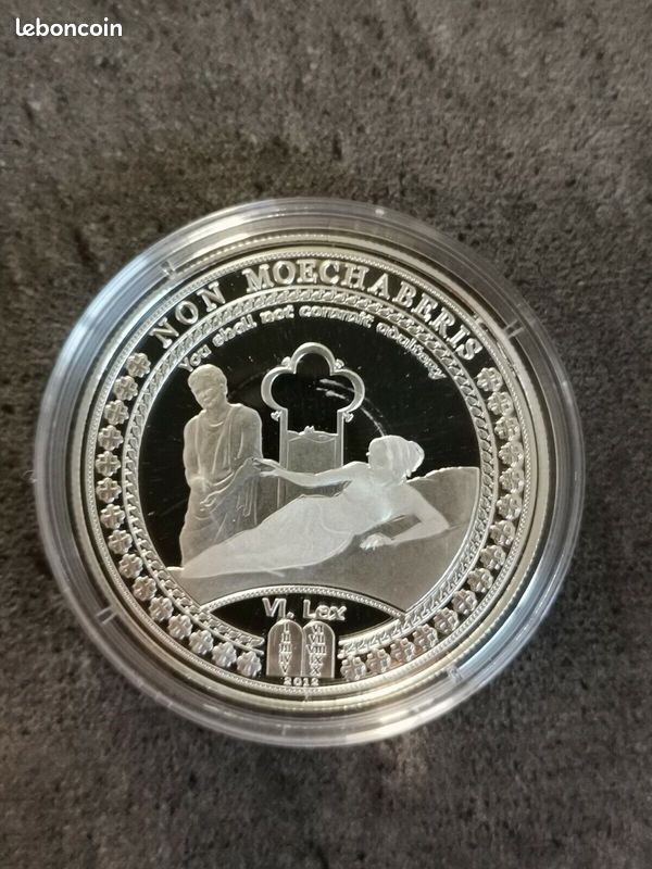 5 tala 2012 (dollars) argent samoa / les 10 commandements / vi - tu ne feras pas (image 1)