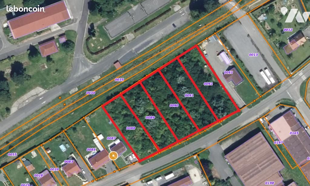 Terrain 1264 m² · à Doullens · 1 264 m² · 34 600 €