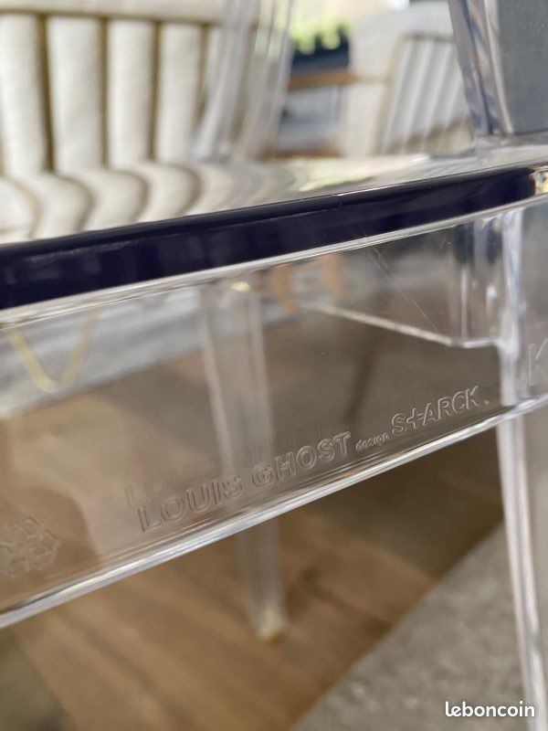 2 fauteuils Louis Ghost - Starck Kartell (image 3)