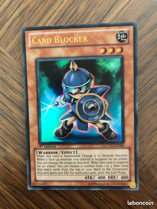 Cartes yugioh card blocker - Jeux & Jouets