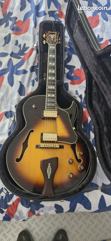 Guitare jazz, ibanez, GB 30 vys (image 3)