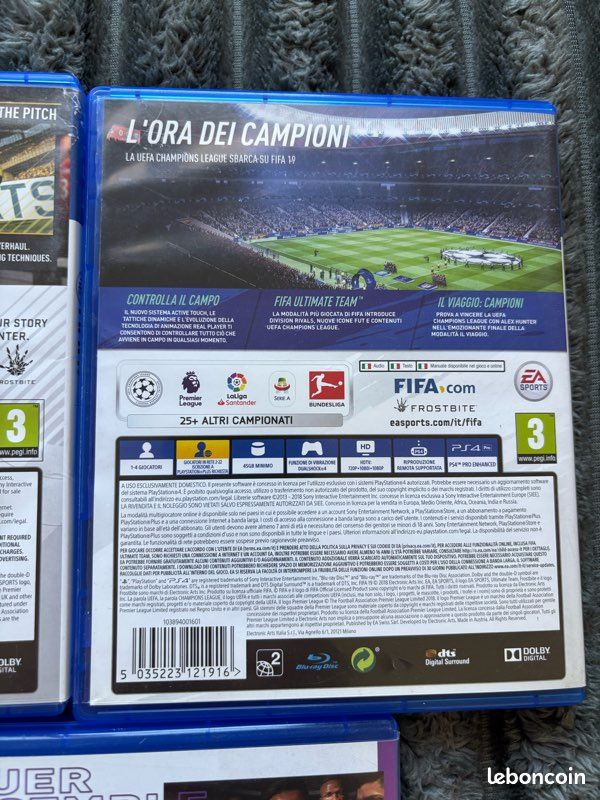 Lot de 5 Jeux PS4 (image 10)