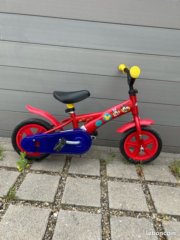 Vélo à pédales Mickey (image 1)
