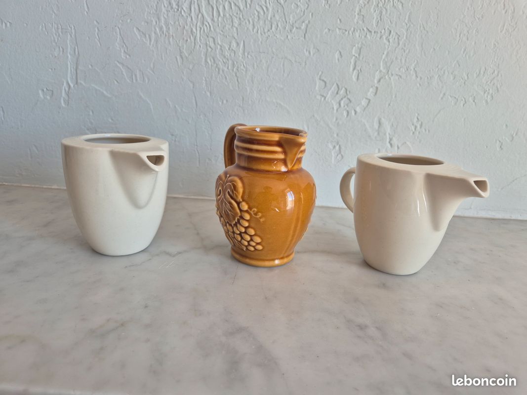 Lot 3 pots, pichets en céramique - comme neufs (image 9)