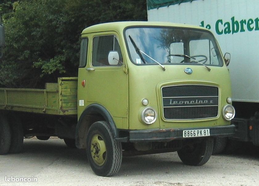Camion Vintage De Agostini – Om Lion Findus N°10 – Échelle N? – 1965