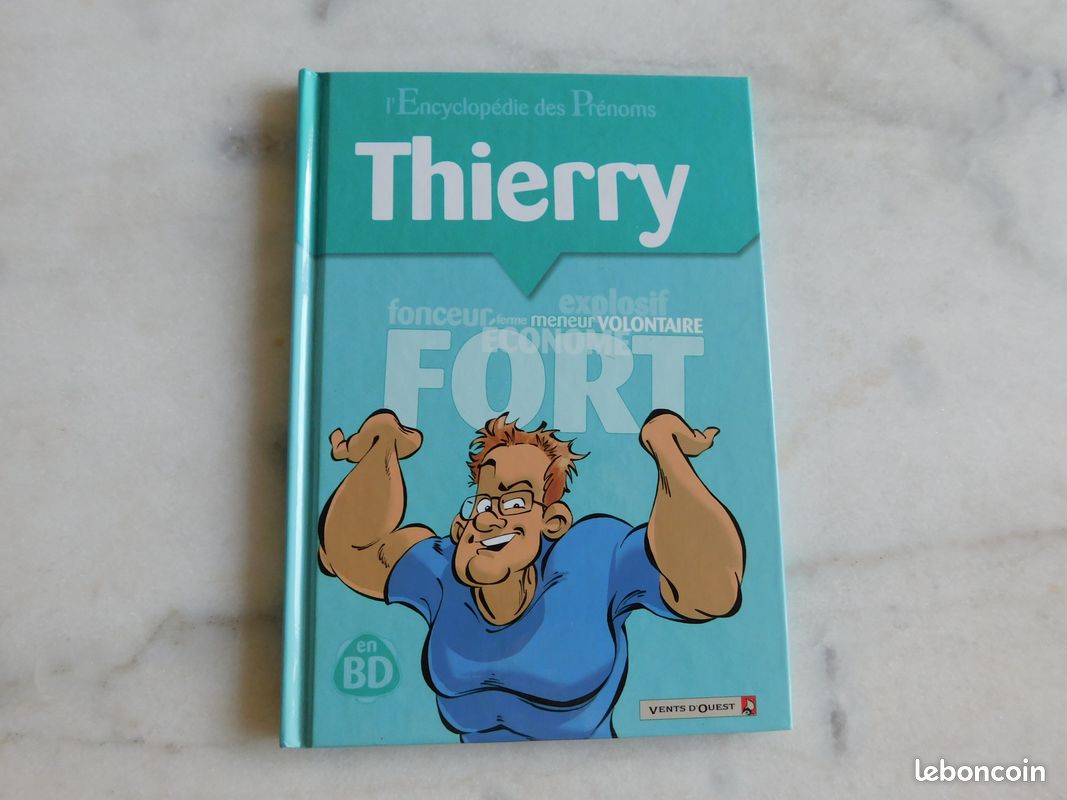 Bande dessinée Prénom THIERRY (image 1)