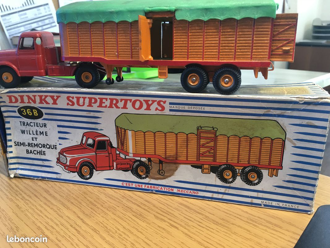 DINKY TOYS 36B/896 - Willeme remorque Savoyarde