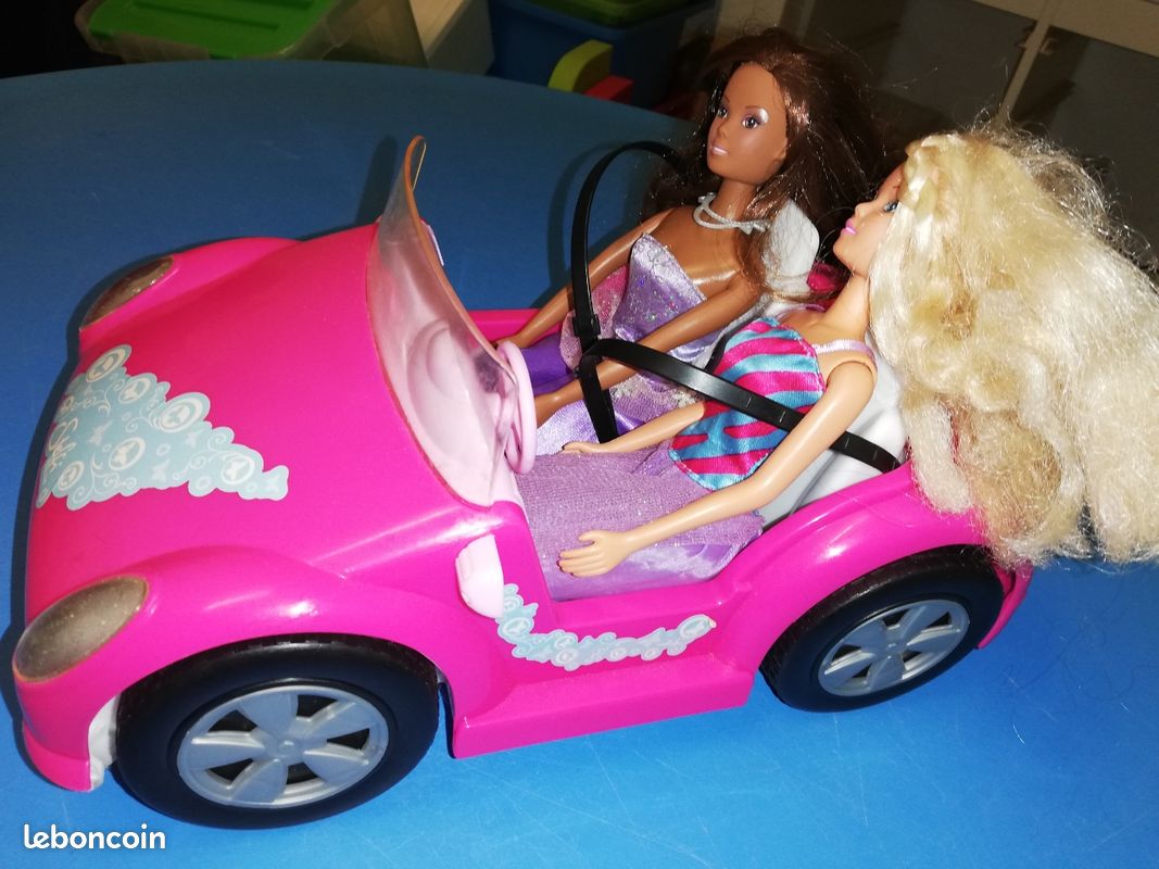 Poupée steffi et voiture (image 1)
