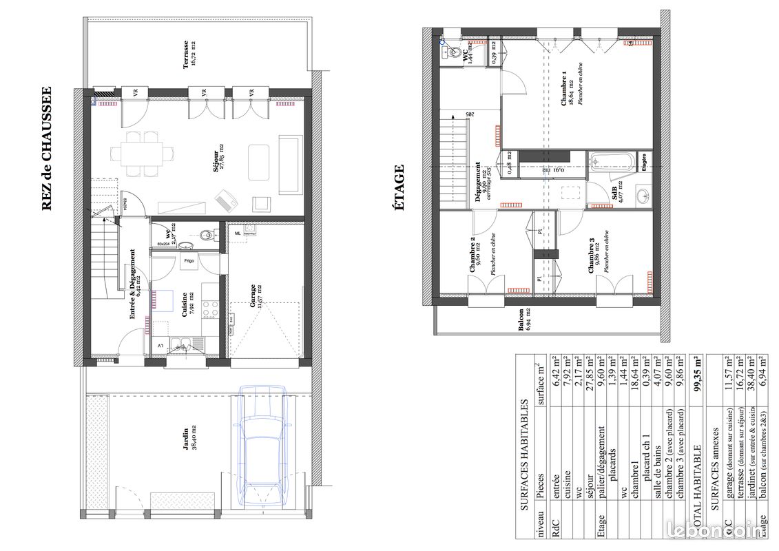Maison 4 pièces 99 m² · à Bergerac · 99,4 m² · 165 000 €