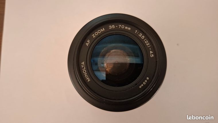 APPAREIL PHOTO-MINOLTA DYNAX 3XI argentique 1991-Objectif 35-80mm 1-4-AUTOFOCUS EUR 80,00 - FR