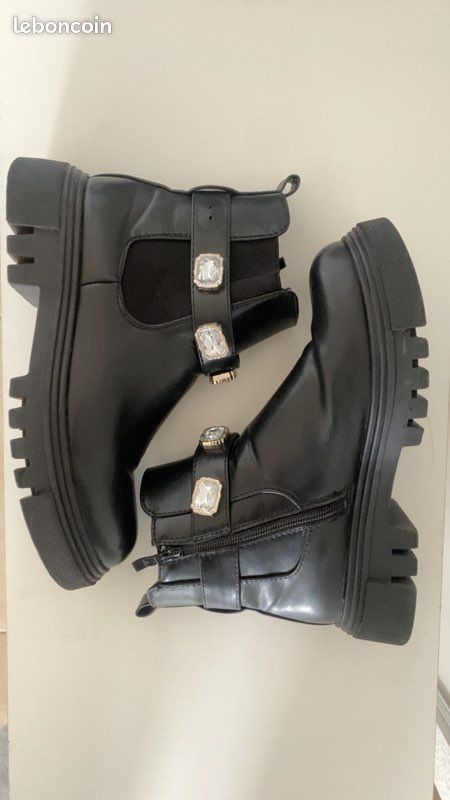Bottines noires (image 1)