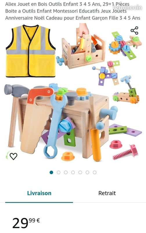 Malette bricolage jouet jeux, jouets d'occasion - leboncoin