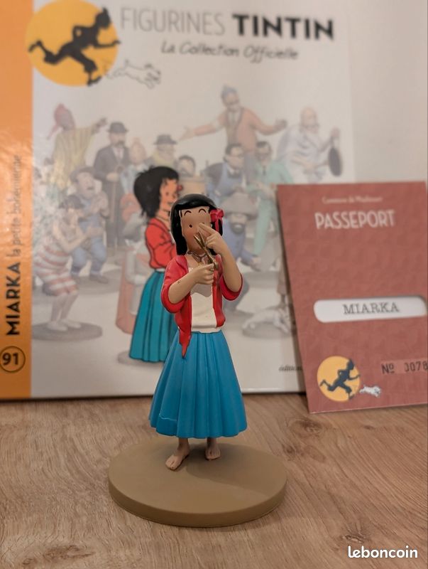Irma The Dresser - Figures Tintin La Collection Officielle - 72 - Irma L' Habilleuse - Gallery - Ripon, North Yorkshire