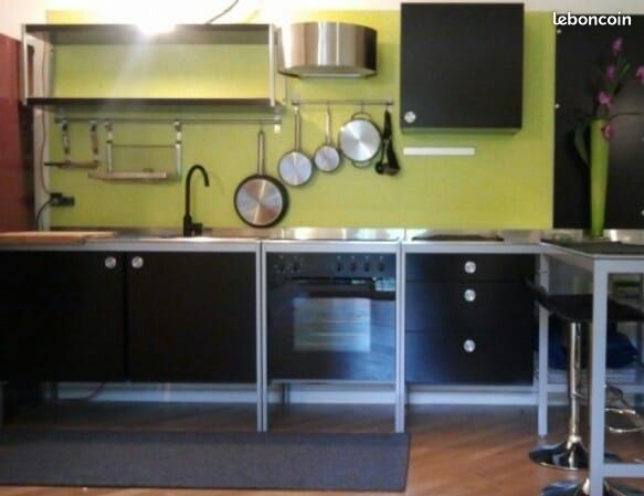 Meuble haut cuisine Ikea noir (image 3)