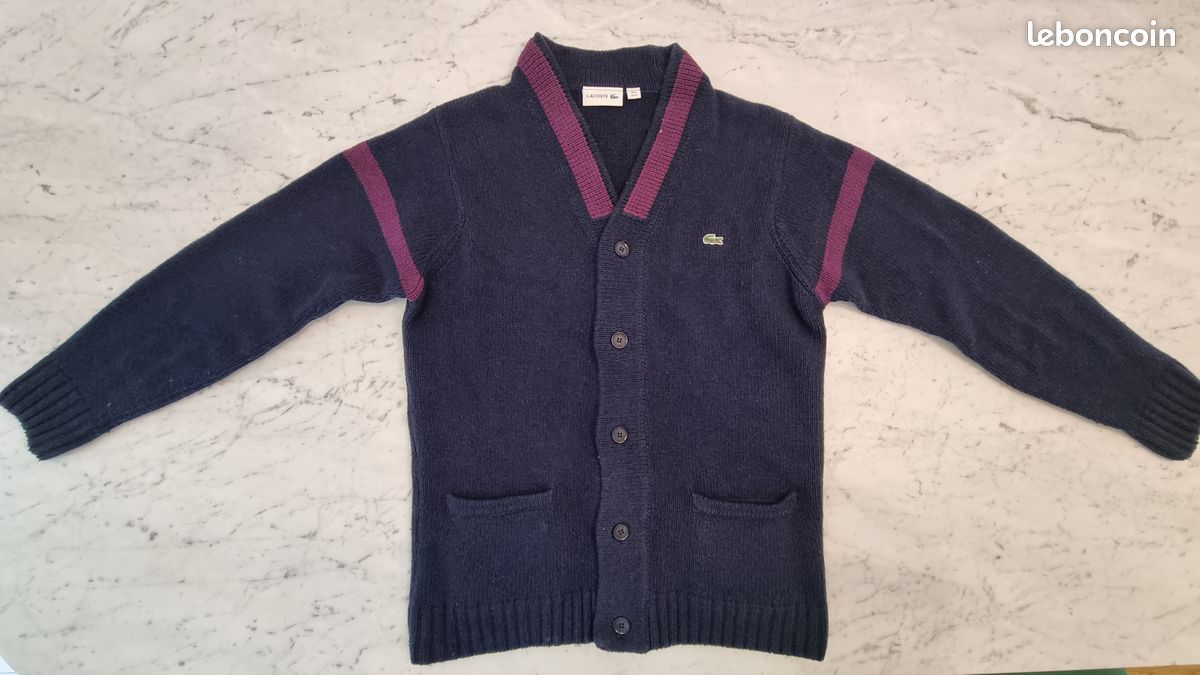 Cardigan Lacoste XL (neuf) (image 1)