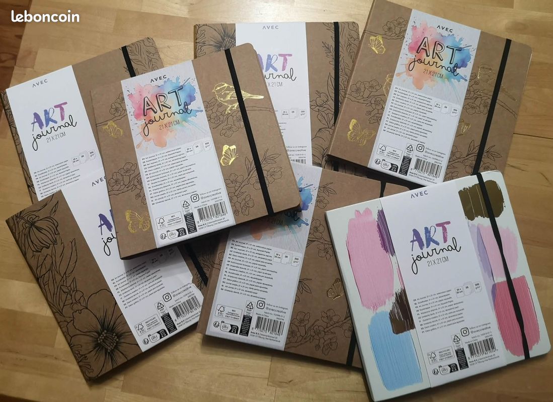 Carnets neufs ART JOURNAL - scrapbooking (image 1)